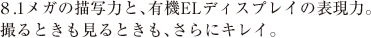 8.1���K�̕`�ʗ͂ƁA�L�@EL�f�B�X�v���C�̕\���́B�B��Ƃ�������Ƃ����A����ɃL���C�B